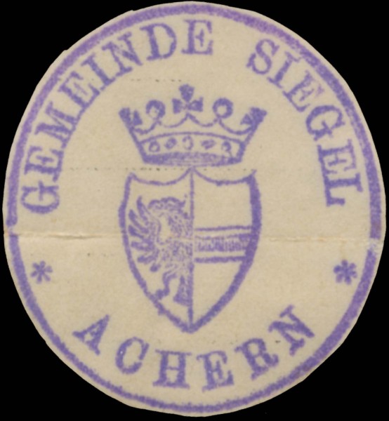 Gemeinde Siegel Achern