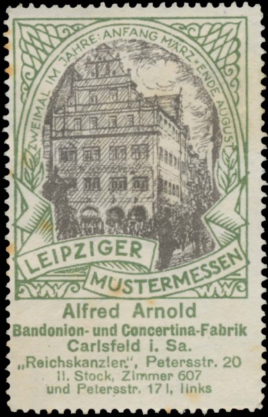 Cocertina-Fabrik Alfred Arnold