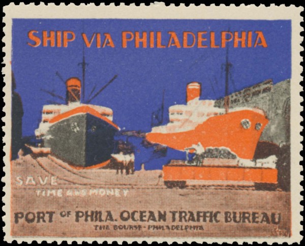 Ship via Philadelphia