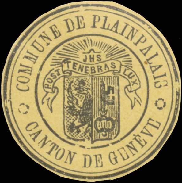 Commune de Plainpalais Kanton Genf
