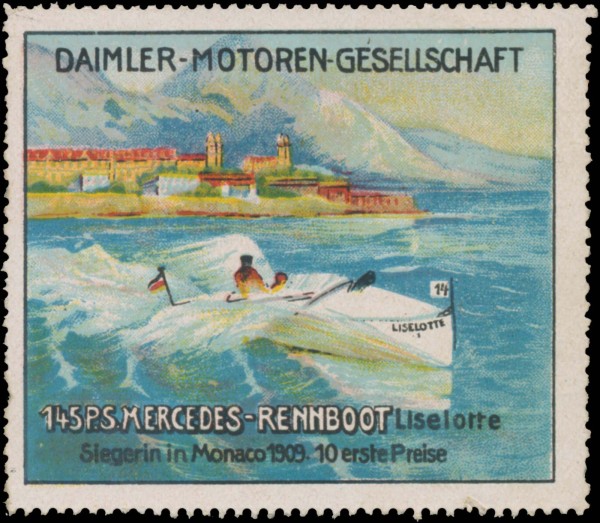 145 P.S. Mercedes-Rennboot Liselotte