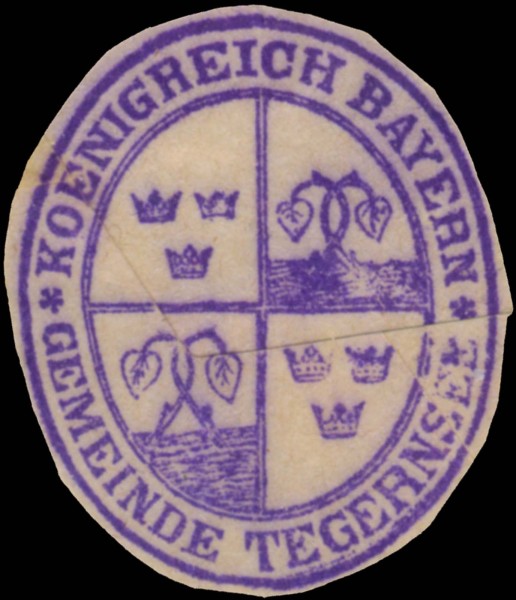 K. Bayern Gemeinde Tegernsee