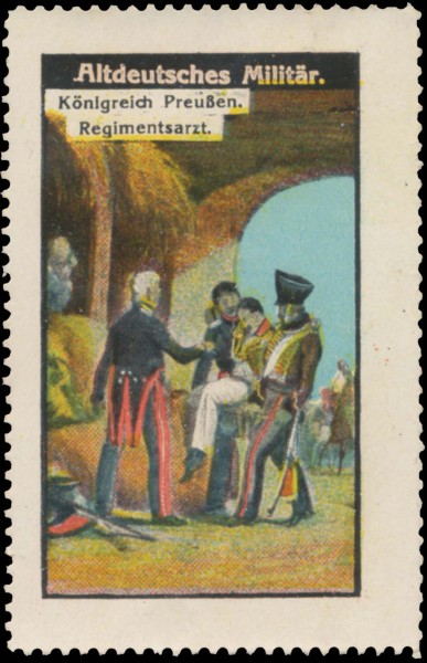 K.Pr. Regimentsarzt