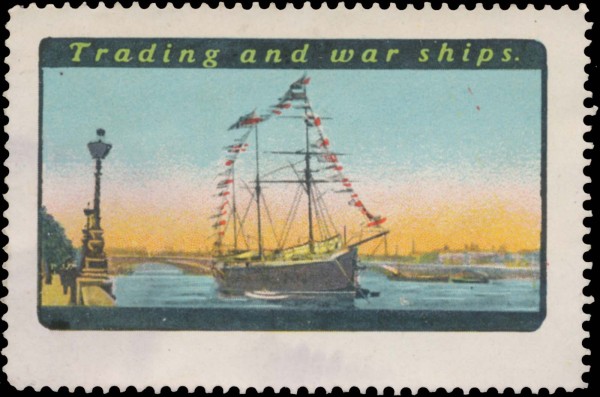 Trading and war ships, Schiff